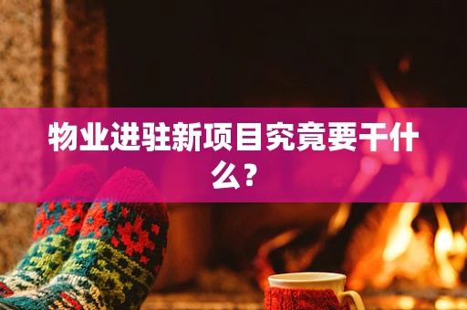 物业进驻新项目究竟要干什么？