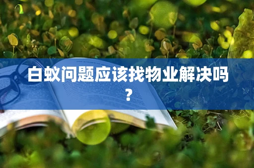 白蚁问题应该找物业解决吗？