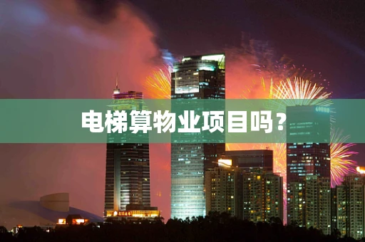 电梯算物业项目吗？