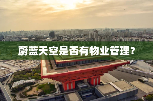 蔚蓝天空是否有物业管理？