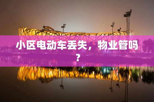 小区电动车丢失，物业管吗？