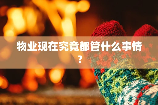 物业现在究竟都管什么事情？