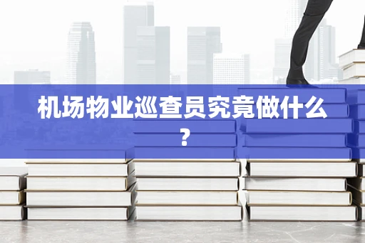 机场物业巡查员究竟做什么？