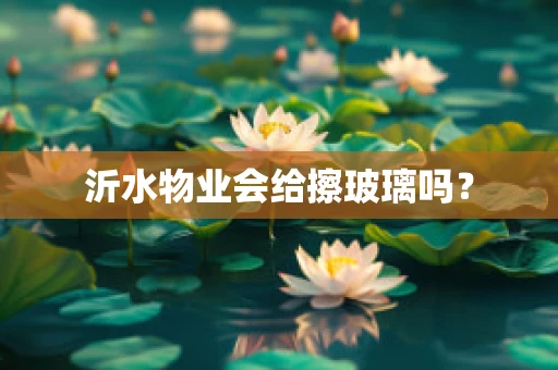 沂水物业会给擦玻璃吗？