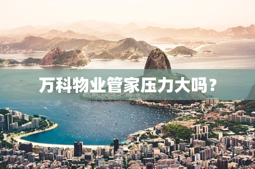 万科物业管家压力大吗？