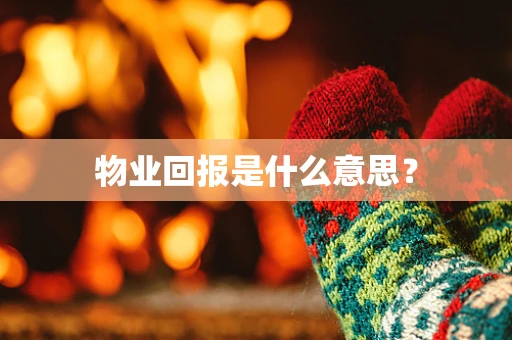 物业回报是什么意思？