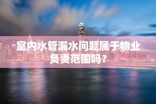 室内水管漏水问题属于物业负责范围吗？