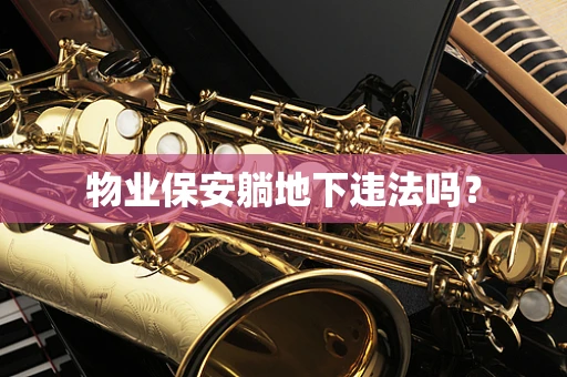 物业保安躺地下违法吗？