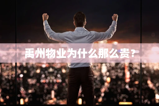 禹州物业为什么那么贵？