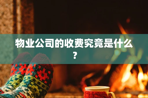 物业公司的收费究竟是什么？