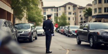 物业保安不让停车，合理吗？