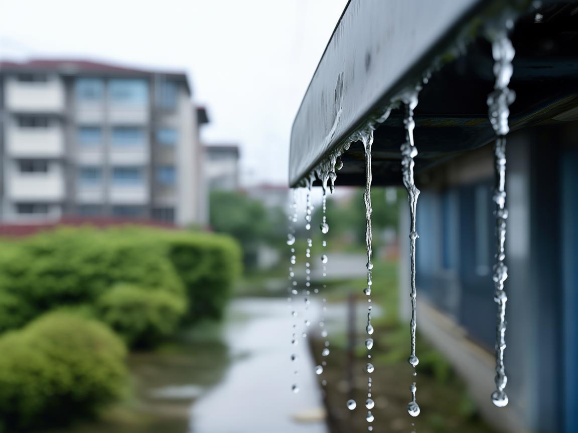 小区雨棚坏了找物业吗？