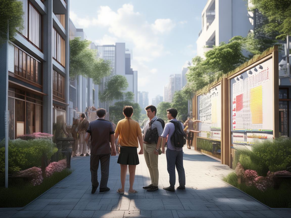 广安苑物业打分容易吗？
